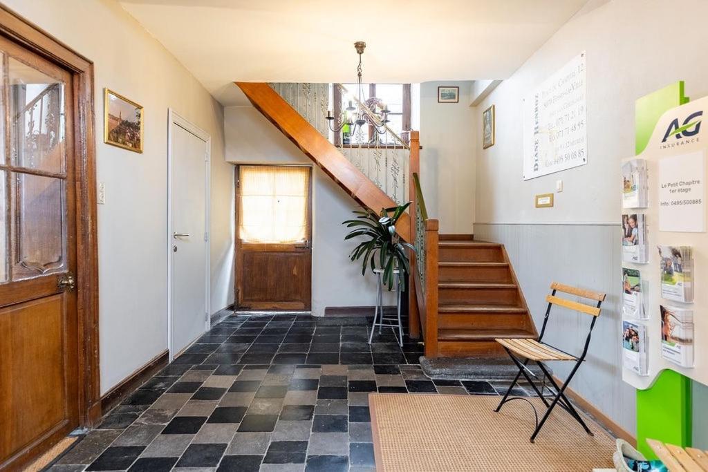 Le Petit Chapitre : Maison De Charme Apartment Fosses-La-Ville Exterior foto